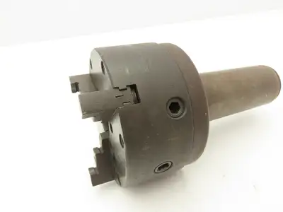 Buck Chuck 1434 3 Jaw Adjust-Tru Self Centering Manual Lathe Chuck 4" OD