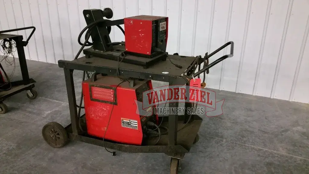 Lincoln Invertec STT Welder with Lincoln LN-742 Feeder