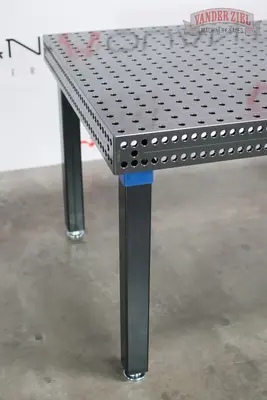 Siegmund 47" x 94" (1200x2400x100mm) Welding Table with Plasma Nitration, 1/2" Series (System 16), Model 4-160030.X7 - NEW