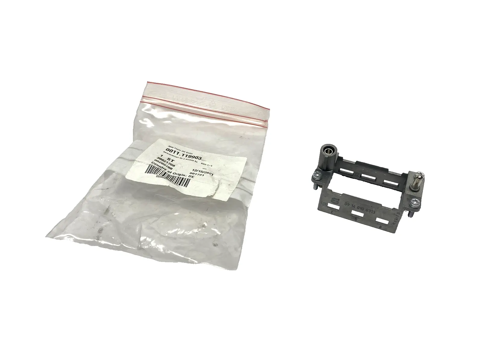 09140100313,09 14 010 0313,0011.119903,11.119903 | Atlas Copco 0011.119903 Harting 09140100313 Han Frame 10 Housing 3 Module a-c - New Other