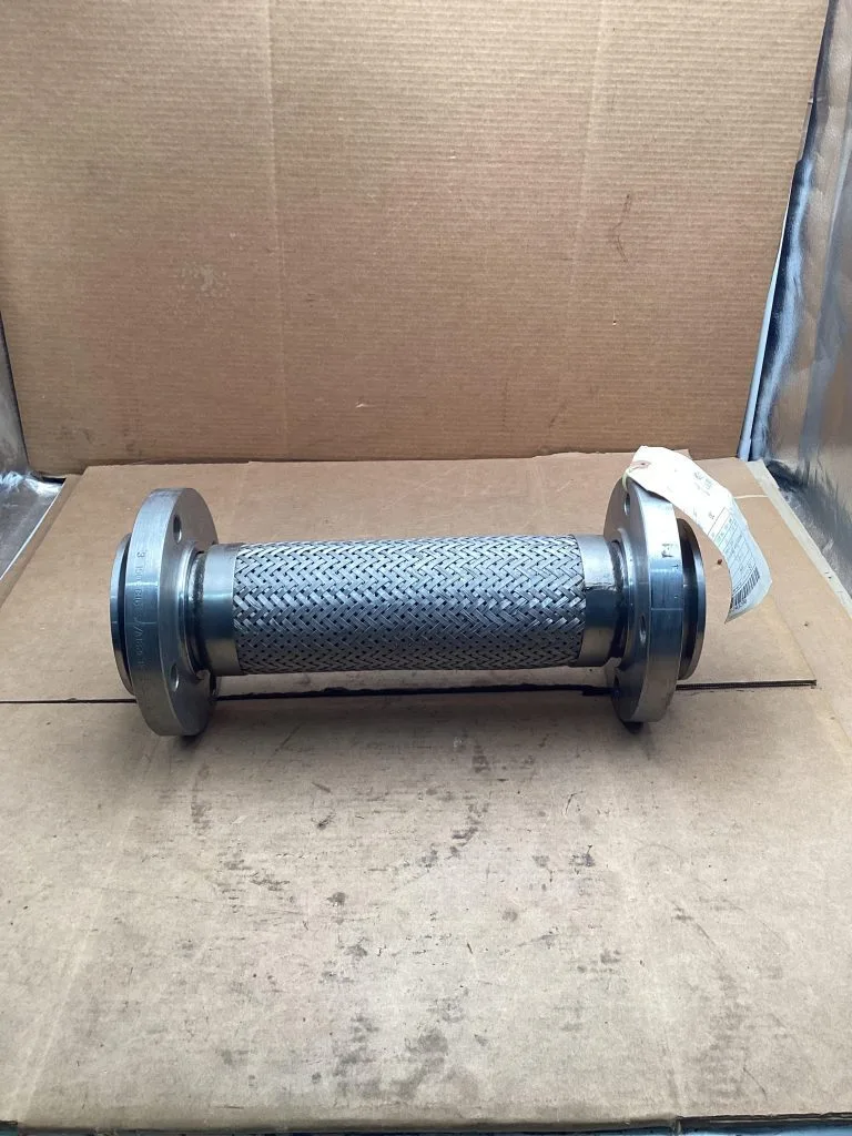 KOF 3″ Stainless Steel Braided Hose 150# Flanged Ends; B16 SA/A12F316 -NOS