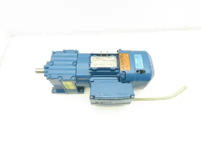 Sew Eurodrive R17 DRS71S4BE05HR Gearmotor w/Brake .33Hp 230/460V 15.8:1 107rpm