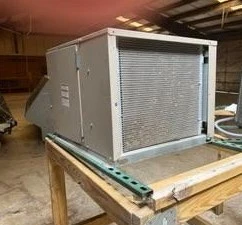 12-0034 HillPhoenix 20’ SMGT Remote Full-Service Meat & Fish Display Cooler Case