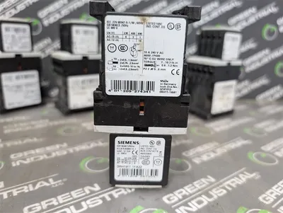 Lot of 5 Siemens 3RH1140-1BB40 SIRIUS Contactor Assemblies 10A Used