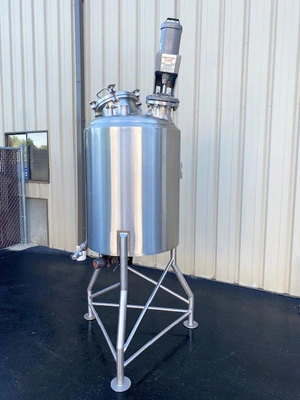 Cherry-Burrell 130 Gallon Jacketed Processor Tank E-320-89