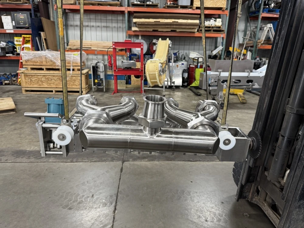 R and D CNC Machining 11-Lane Jam Depositor