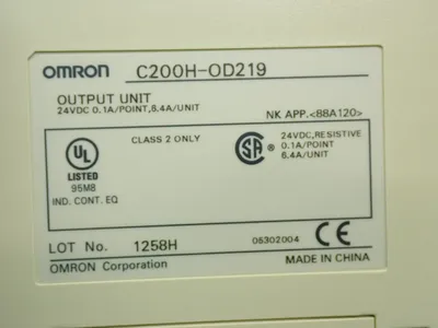 USED OMRON C200HOD219
