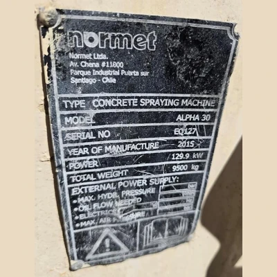 Used 2015 NORMET ALPHA 30 Concrete Pumps British Columbia CA | Savona Equipment LTD #1316103
