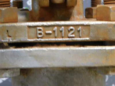 2" Powell B-1125/B-1121 Gate Valve CL150 CF8M Used