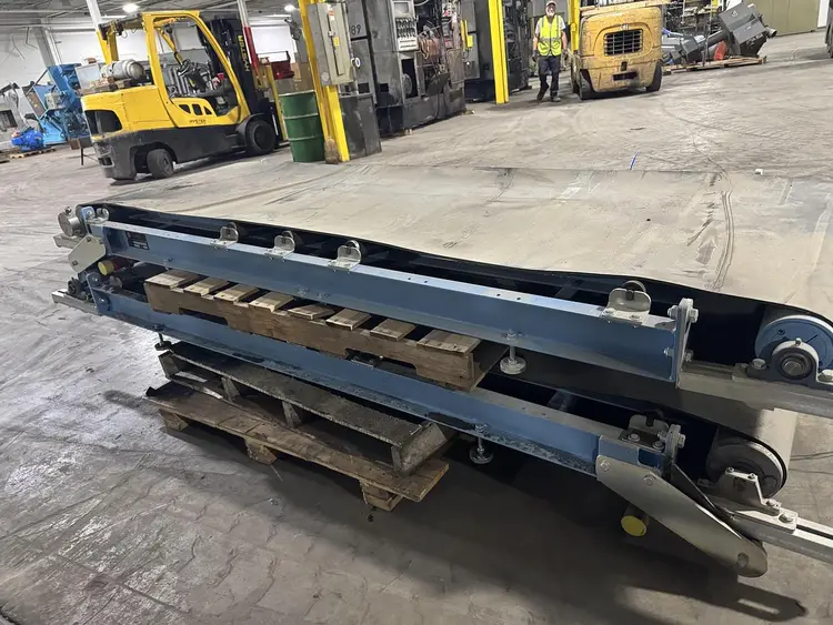 Used SKANROLL POWER BELT CONVEYOR Belt Conveyors | World Equipment and Machine Sales #394754