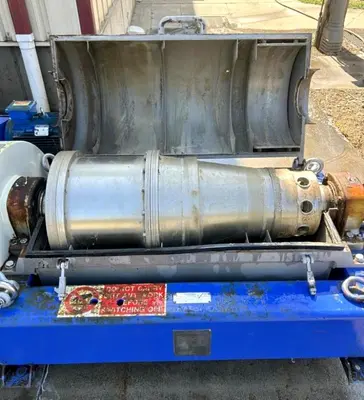 (2) Alfa-Laval NX 414B-31G decanter centrifuges, 316SS.