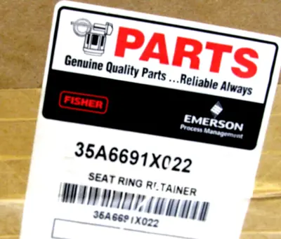 NEW FISHER EMERSON 35A6691X022 SEAT RING RETAINER