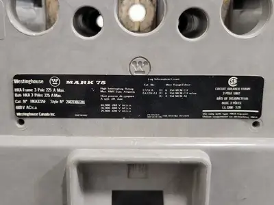 Used WESTINGHOUSE HKA3225F Switchgears British Columbia CA | Lenmark #242942