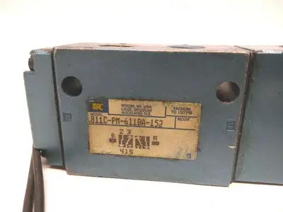 Used MAC Valves Pneumatic Solenoid Valve with PME-611BAAA Pump & Valve Parts Michigan US | Maverick Industrial Sales #1489335