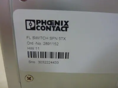 USED PHOENIX CONTACT SFN 5TX