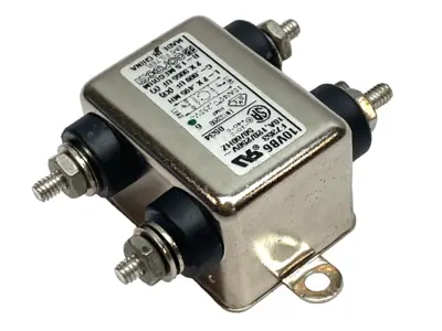 Used Corcom EMI RFI Power Line Filter 10A 250VAC Single Phase Flange Mount Misc Electrical & Power Parts Michigan US | Maverick Industrial Sales #1393053