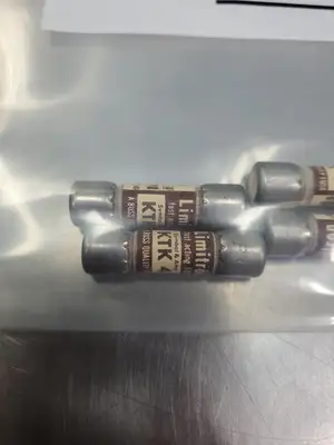 USED Bussmann KTK-4 Limitron Fast-Acting Fuse, 600V, 4A, Lot of 7.