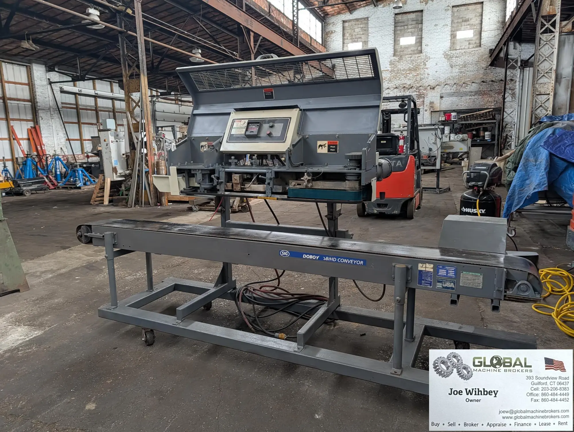 Thiele 4600 Pinch Bag Sealer Left to Right Feed With 10ftx12" Conveyor