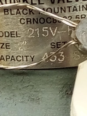 NEW Kunkle 215V-H01AQE-10.0