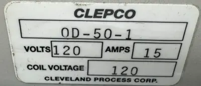 NEW CLEPCO OD-50-1
