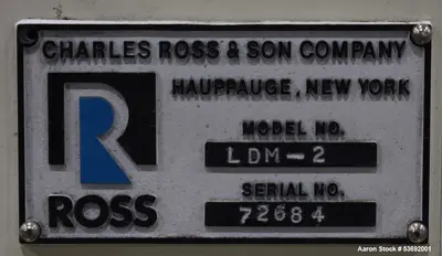 USED CHARLES ROSS LDM-2