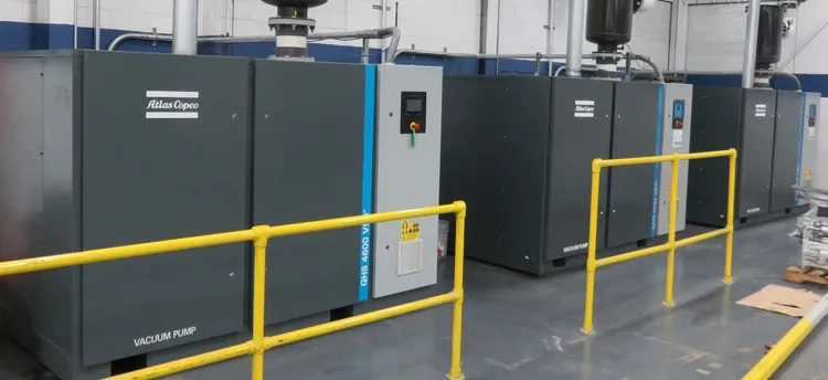 Used 2024 ATLAS COPCO GHS 4600 VSD+ Vacuum Pumps Pennsylvania US | BG Industrial Surplus #441978