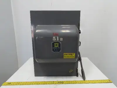 Square D A-81345  Ser C3 Non Fused Single Throw Safety Switch 600V 400A 3Ph