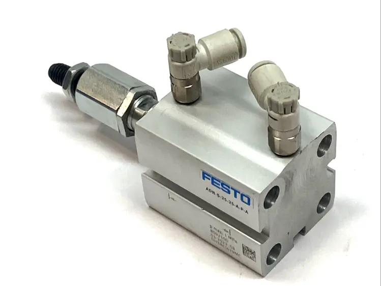 Used FESTO COMPACT CYLINDER 8092100 Pneumatic Cylinders | Maverick Industrial Sales #1105534
