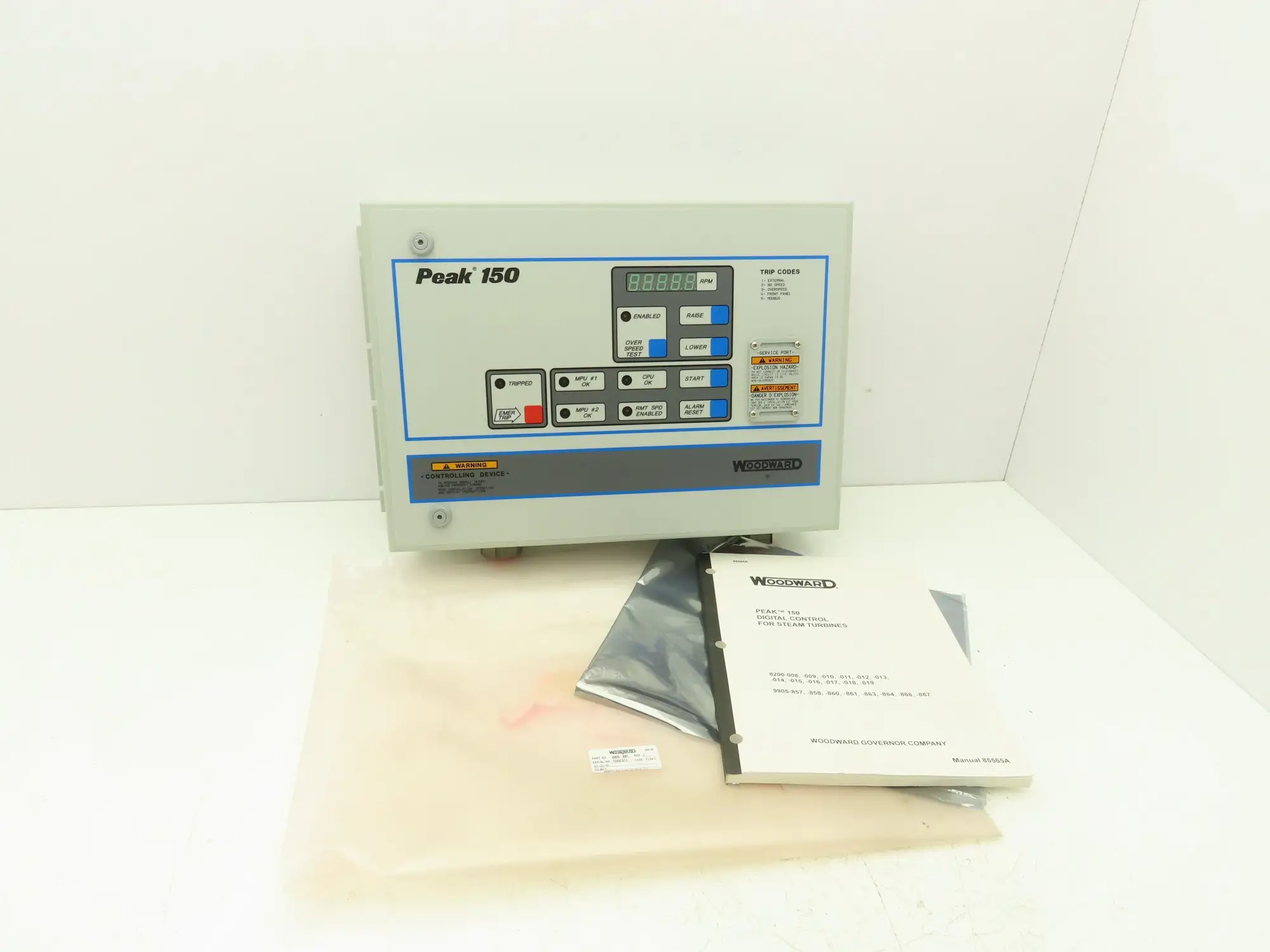 Woodward 9905-867 Peak 150 Digital Steam Turbine Controller