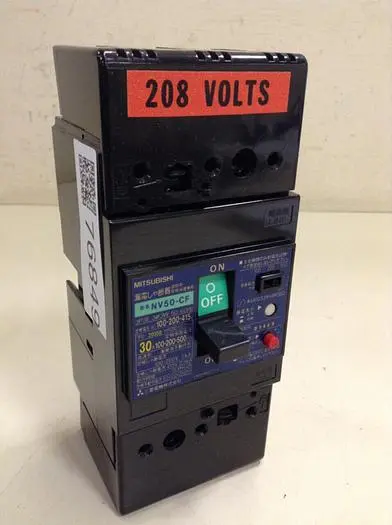 Used MITSUBISHI NV50-CF-30 Circuit Breakers Michigan US | Ideal Machinery #585676