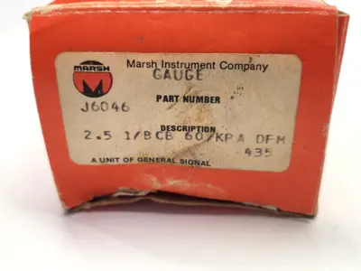 New | in-Stock Marsh J6046 Universal Pressure Meters Michigan US | Maverick Industrial Sales #1468156
