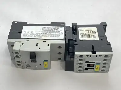 Used Siemens Contactor Starter Combination 1.4-2A 400VAC 24VDC PLC Contactors Michigan US | Maverick Industrial Sales #1401893