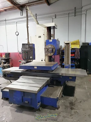 Used VANGUARD TPX6111C/3 Horizontal Table Type Boring Mills California US | Sterling Machinery Exchange #1465323