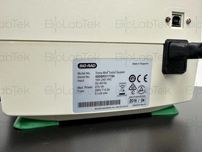 USED Bio-Rad Trans-Blot Turbo