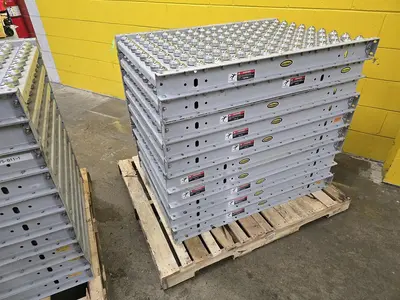 Used HYTROL ROLLER BALL TRANSFER  CONVEYOR Roller Conveyors Wisconsin US | Packer City Sales #1298055