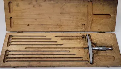 USED SCHERR-TUMICO DEPTH GAUGE