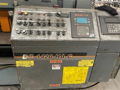 Used 2007 HEM SAW DUAL COLUMN DC-1420HA-C Horizontal Band Saws New York US | Barbarotto Int'l Sales Corp #1333088