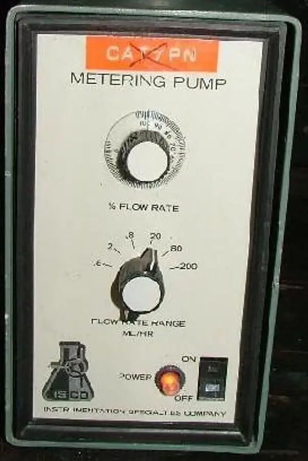 QTY. 1. INSTRUMENTATION SPECIALTIES CO. METERING P...