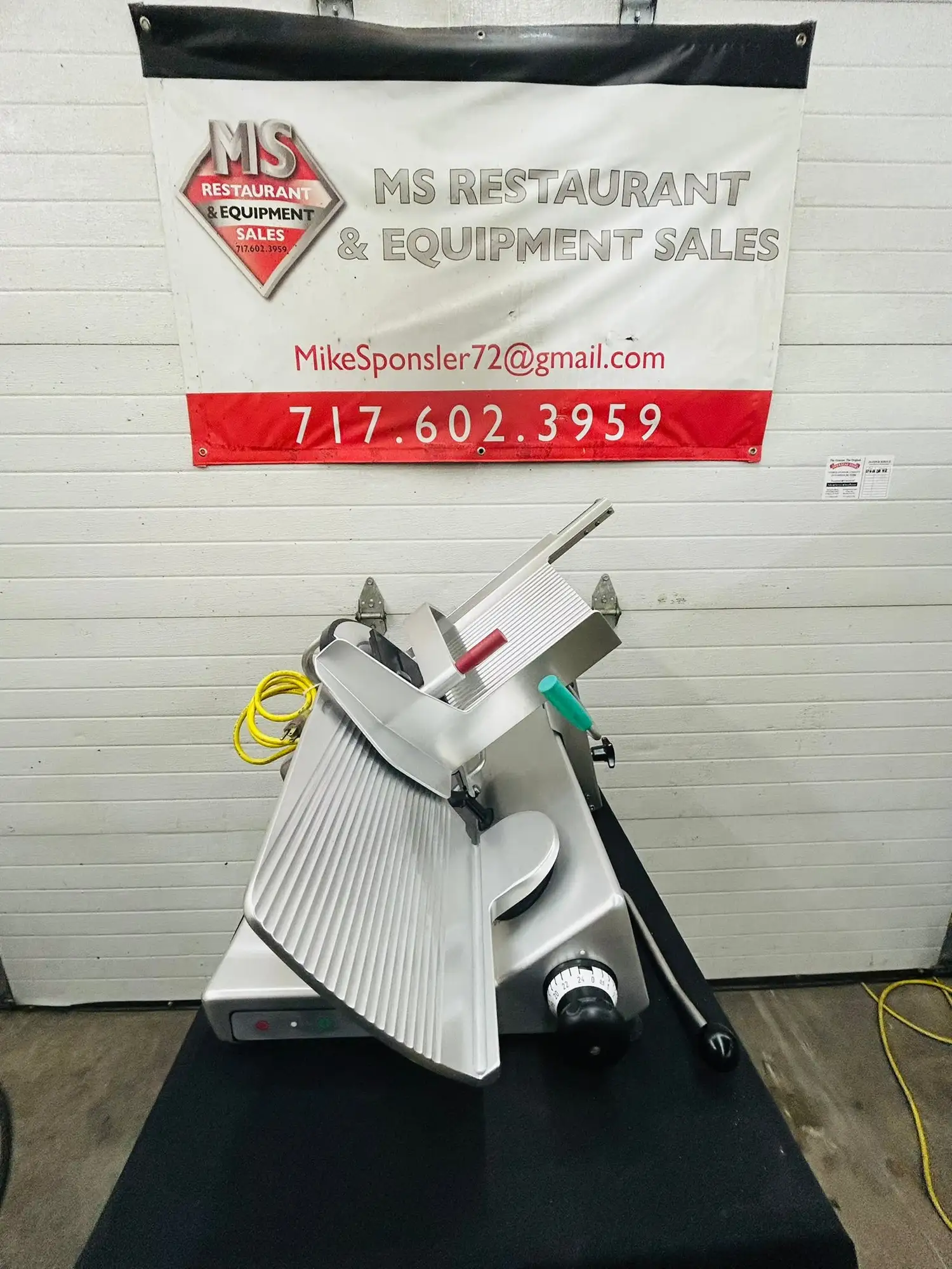 Bizerba 2022 GSPH Manual Deli Slicer Fully Refurbished!