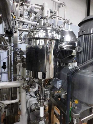 Westfalia CSC 15-06-477 hydro-hermetic clarifier skid.