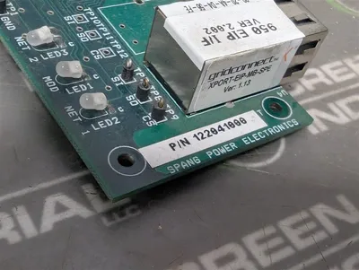 Spang 122041000 Power Controller Relay Board 122040PCB Used