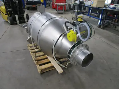 Smoot SS Scaling Hopper w/ Load Cells, Readout, and Control Panel