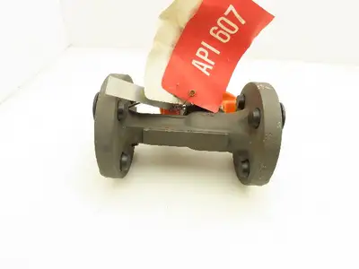 Kitz 300SCTA-M-HC-CL2 Chemical Ball Valve 1/2" Flanged Class 300 Steel 4-Bolt