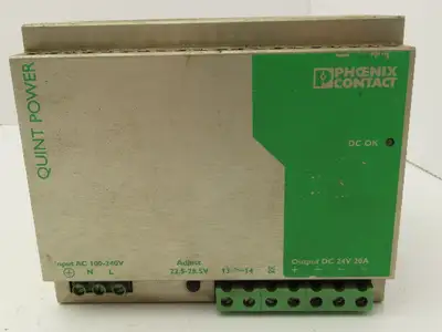 Phoenix Contact QUINT-PS-100-240AC/24VDC/20 Quint Power Supply 24VDC 20A Output