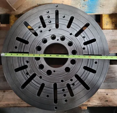 -- UNSPECIFIED -- Face Plate - 19-5/8 Tooling & Accessories, Lathe Chucks | Machinery Central (10)
