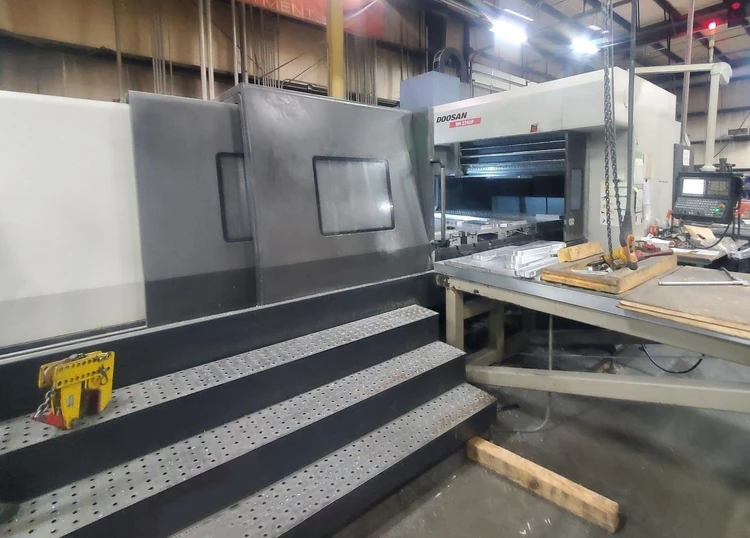 Used 2011 DOOSAN BM 2740P Gantry Machining Centers (incld. Bridge & Double Column) California US | Machinery Network #330127