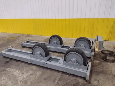 15 TON TURNCO POWERED TANK TURNING ROLLS: STOCK #11252