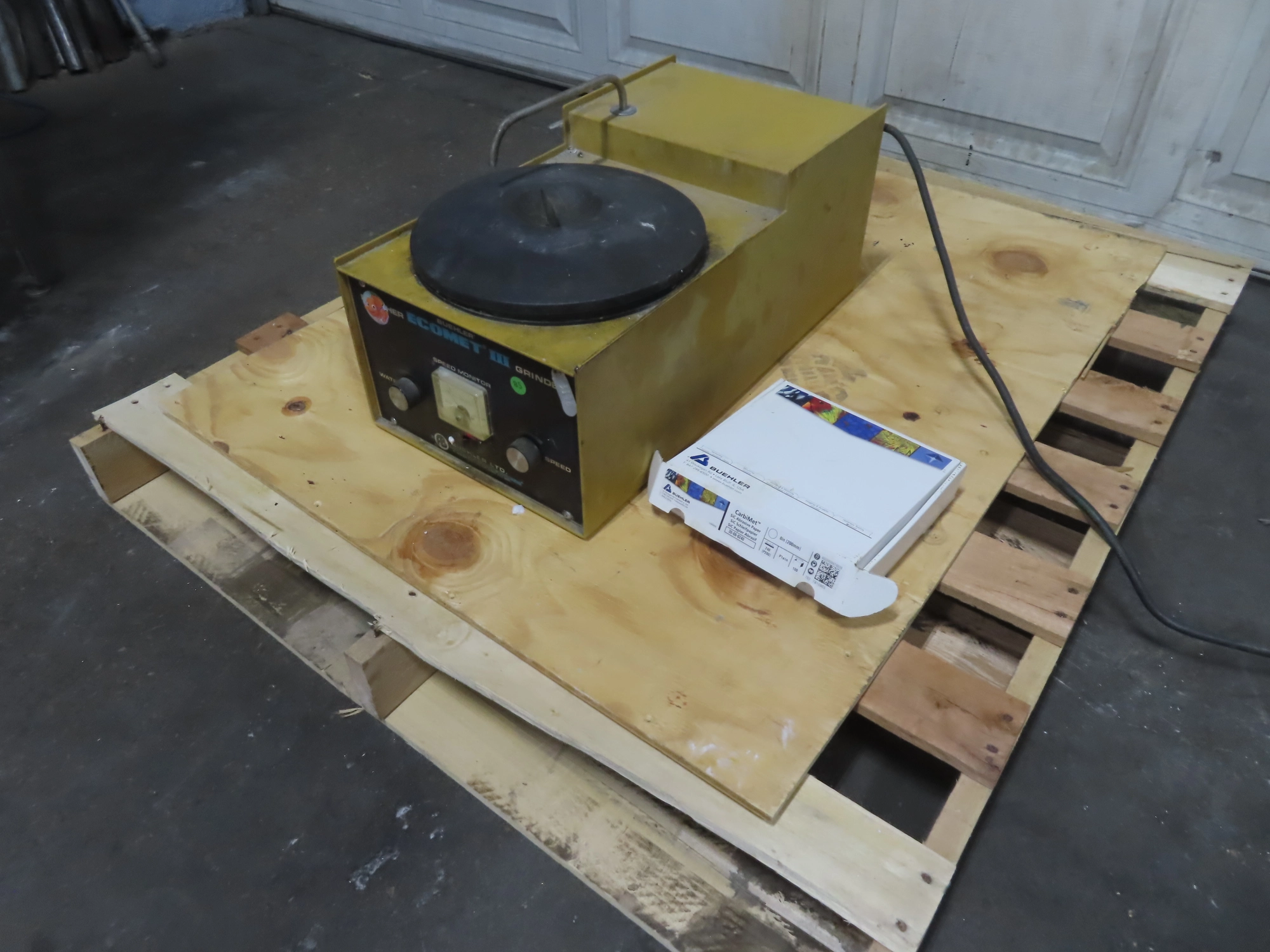 Buehler Ecomet III Polishing Grinding Wheel