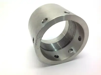 Used Flowserve Shaft Sleeve Nut 3049A375LRSA002 3-3/4” OD 3” ID Pump Parts Michigan US | Maverick Industrial Sales #1396617