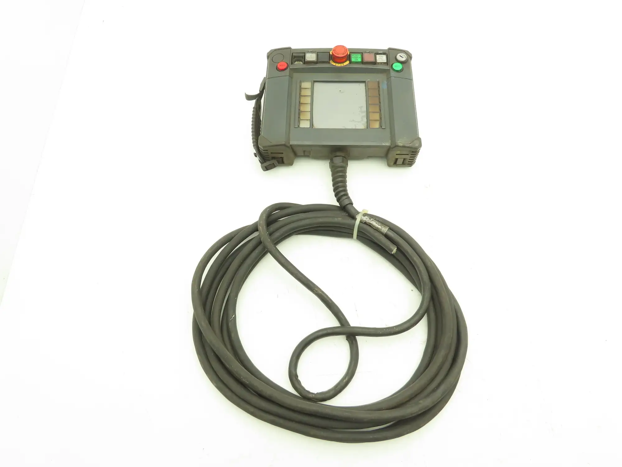Idec HG2R-SS62BH-MK1260 Robot Teach Pendant Display Unit With E-Stop & Cord